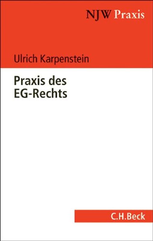 Praxis des EG-Rechts