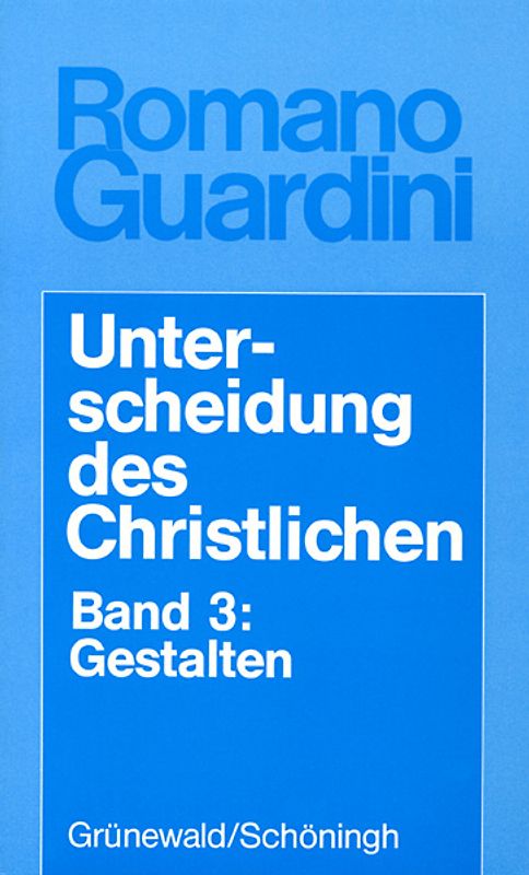 Unterscheidung des Christlichen