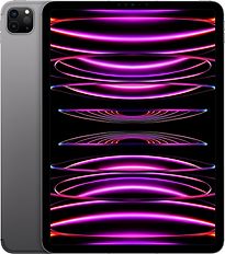 Image of Apple iPad Pro 11 128GB [wifi + cellular, model 2022] spacegrijs (Refurbished)