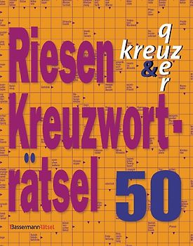 Riesen-Kreuzworträtsel 50 - 5er VE
