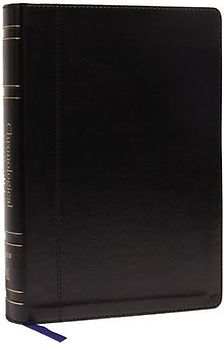 Niv, Chronological Study Bible, Leathersoft, Black, Comfort Print