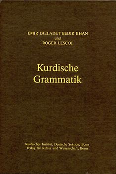 Kurdische Grammatik /Kurmançi-Dialekt