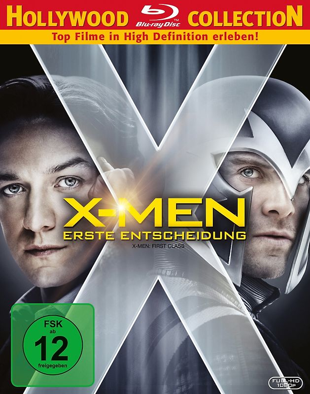 X-Men: Erste Entscheidung Blu-ray Disc