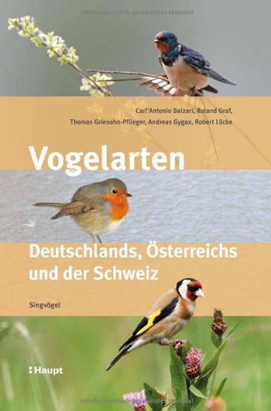 Vogelarten Deutschlands, Österreichs und der Schweiz