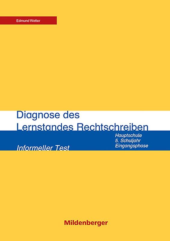 Diagnose des Lernstandes