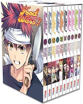 Food Wars - Shokugeki No Soma, Bände 11-20 im Sammelschuber mit Extra