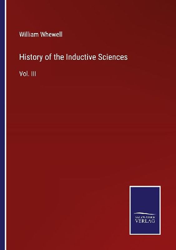 History of the Inductive Sciences
