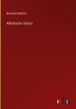 Altindische Syntax