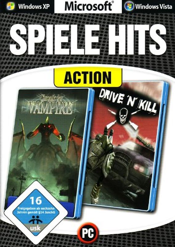 Spiele Hits: Action: Chronik der Vampire & Drive 'n' Kill PC Spiele