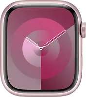 Apple Watch Series 9 45 mm Aluminiumgehäuse rosé [Wi-Fi]