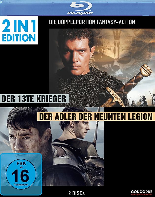 Der 13te Krieger/Der Adler der neunten Legion - 2 in 1 Edition Blu-ray Disc