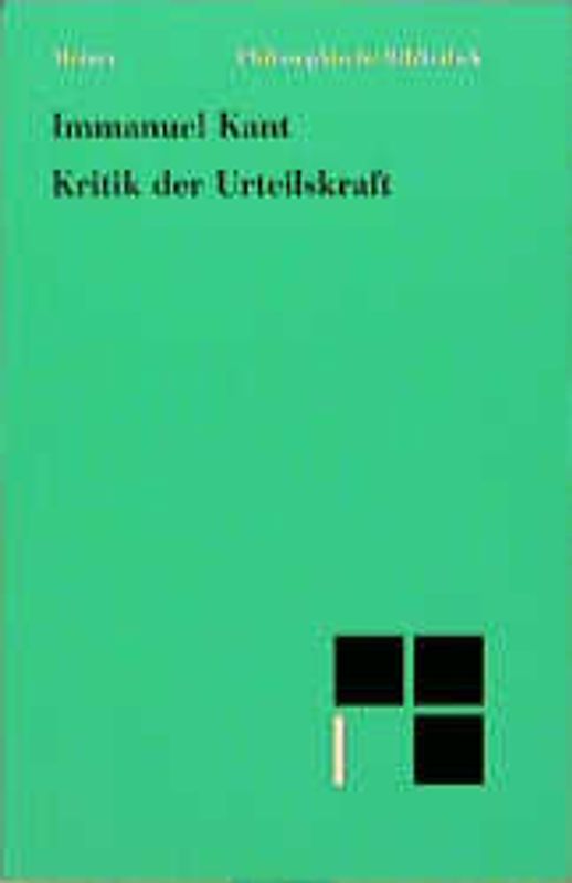 Kritik der Urteilskraft