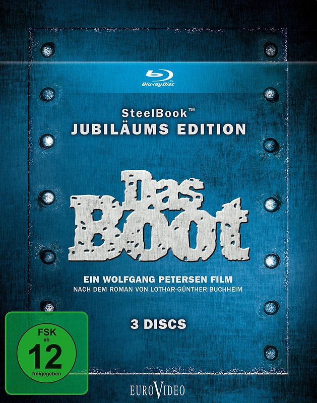 Das Boot - Steelbook (Jubiläums Edition, 3 Disc) Blu-ray Disc