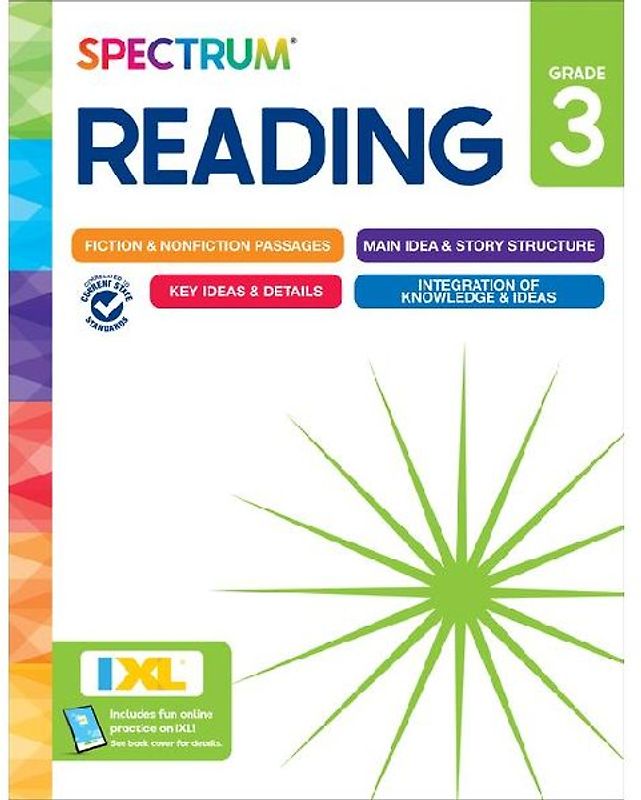 Spectrum Reading Workbook, Grade 3