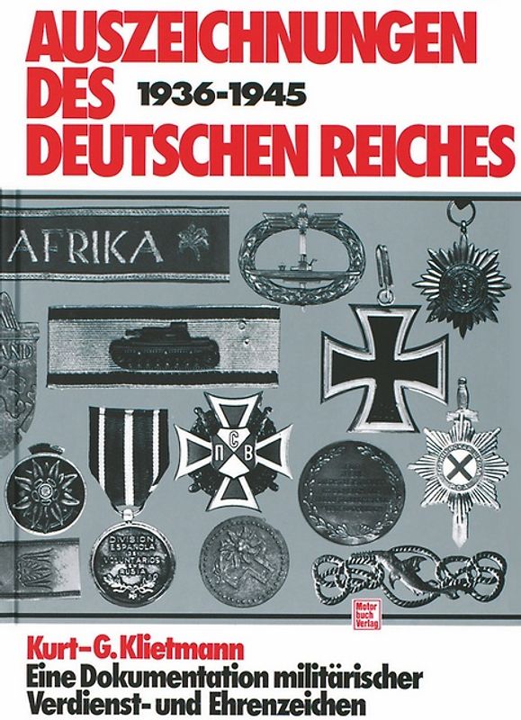 Auszeichnungen des Deutschen Reiches 1936-1945
