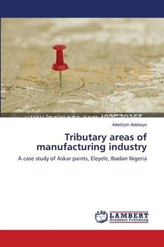 Tributary areas of manufacturing industry