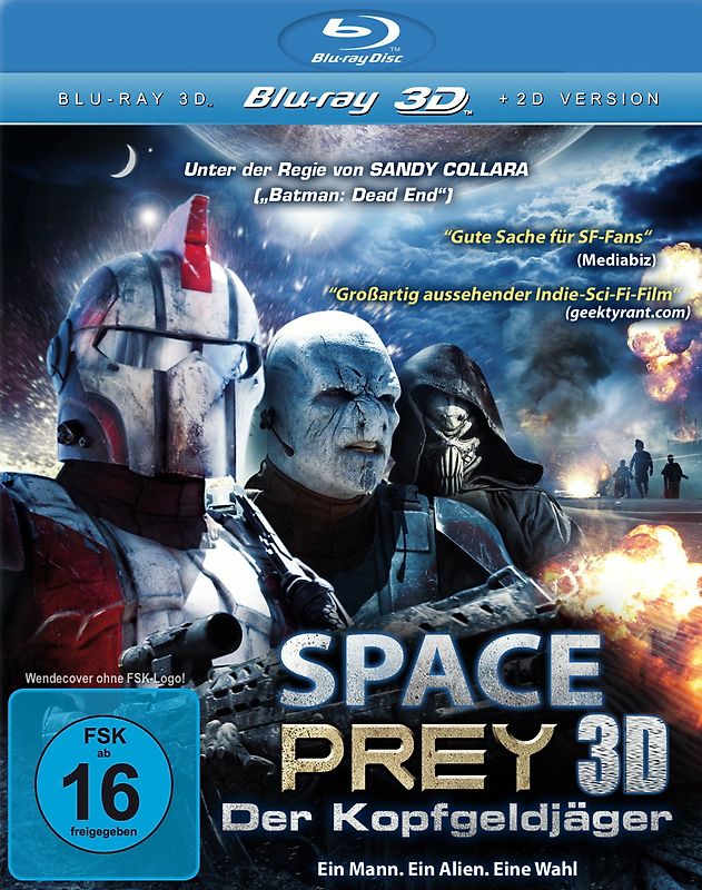 Space Prey - Der Kopfgeldjäger [3D] 3D Blu-ray Disc
