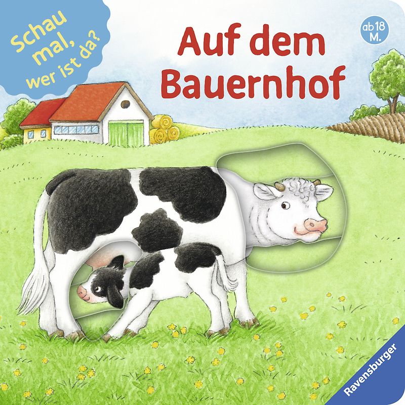 Schau mal, wer ist da? Auf dem Bauernhof