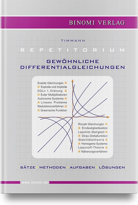 Repetitorium Gewöhnliche Differentialgleichungen