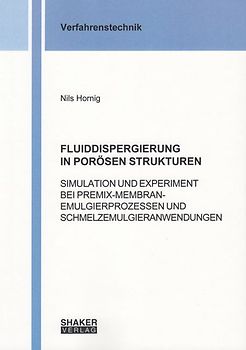 FLUIDDISPERGIERUNG IN PORÖSEN STRUKTUREN