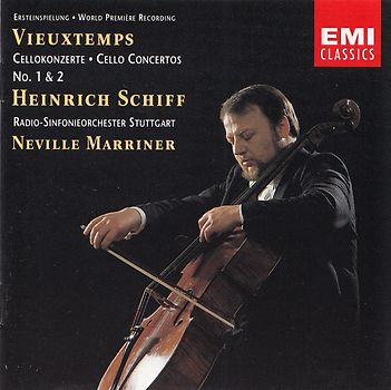 Heinrich Schiff, Radio-Sinfonieorchester Stuttgart - Neville Marriner: Henri Vieuxtemps - Cellokonzerte No. 1 & 2