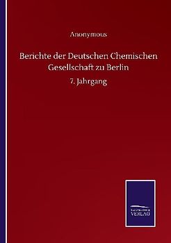 Berichte der Deutschen Chemischen Gesellschaft zu Berlin