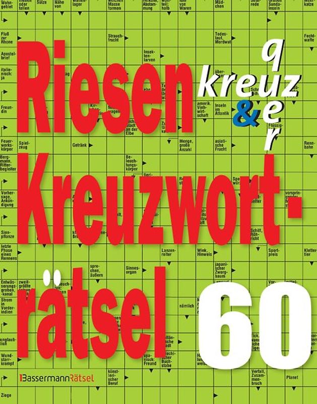 Riesen-Kreuzworträtsel 60