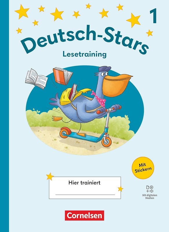 Deutsch-Stars - Lesetraining Ausgabe ab 2025 - 1. Schuljahr