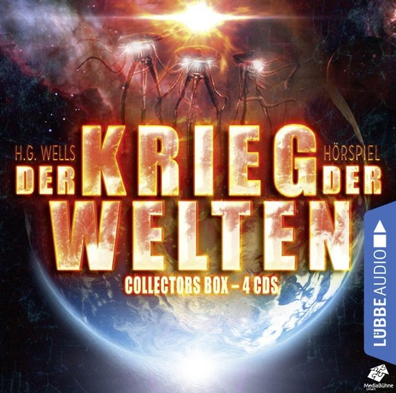 Der Krieg der Welten - Teil 01 bis Teil 04. Collectors Box.