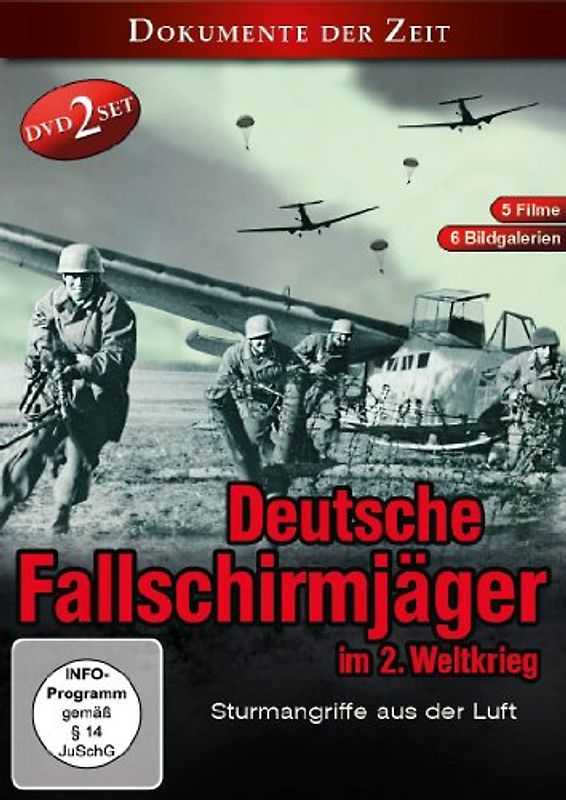 Deutsche Fallschirmjäger im 2. Weltkrieg [2 DVDs] DVD