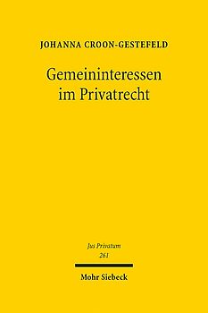 Gemeininteressen im Privatrecht