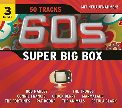 Various - 60s Super Big Box (Dieser Titel enthält Re-Recordings)