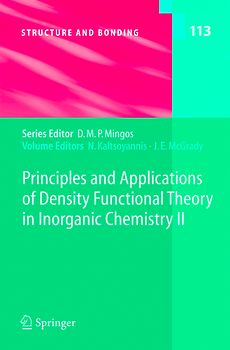 Principles and Applications of Density Functional Theory in Inorganic Chemistry II