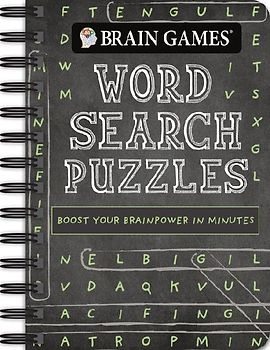 Brain Games - To Go - Word Search Puzzles (Chalkboard)