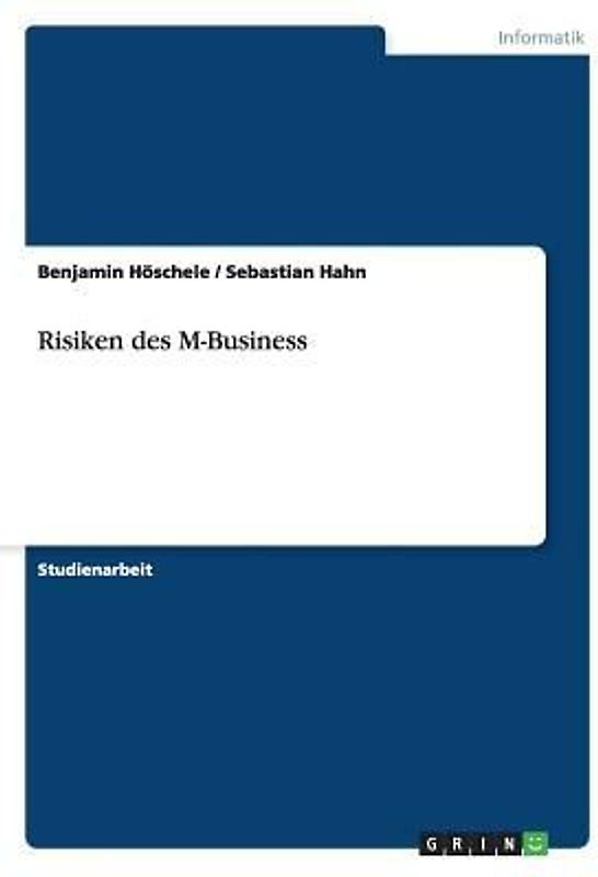 Risiken des M-Business