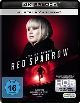 Red Sparrow [inkl. Blu-ray] 4K Ultra HD Blu-ray