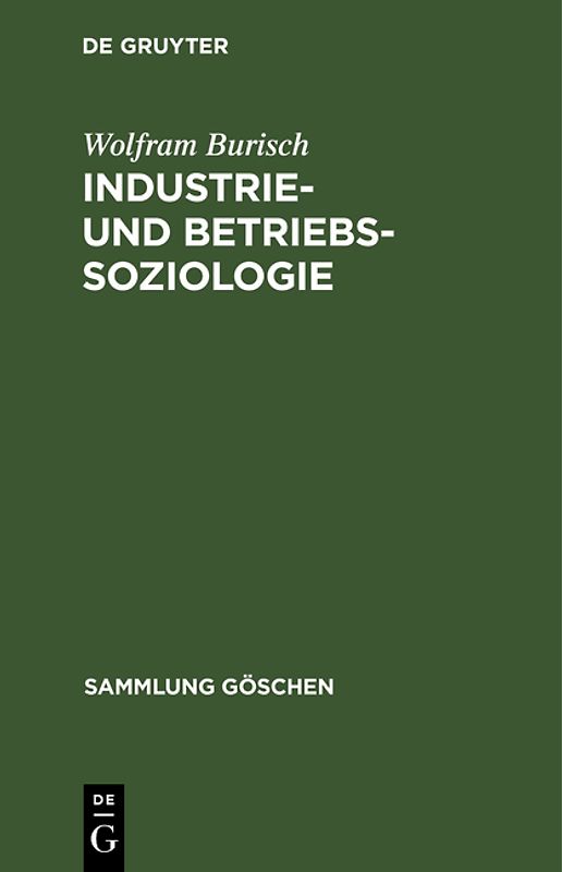 Industrie- und Betriebssoziologie