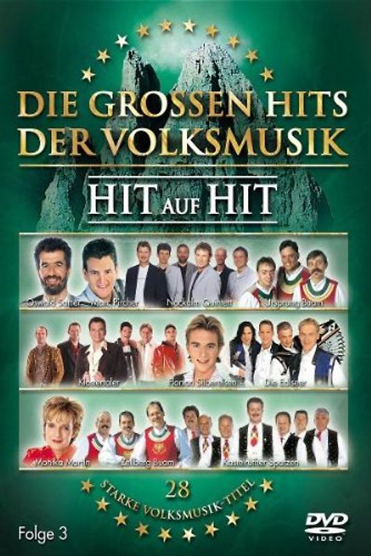 Various Artists - Die grossen Hits der Volksmusik, Folge 3 DVD