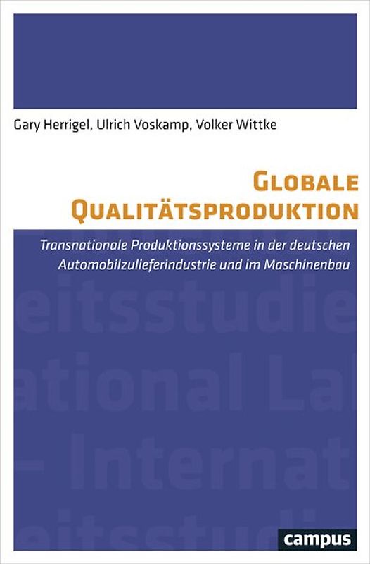 Globale Qualitätsproduktion