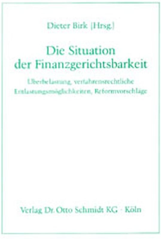 Die Finanzgerichtsbarkeit