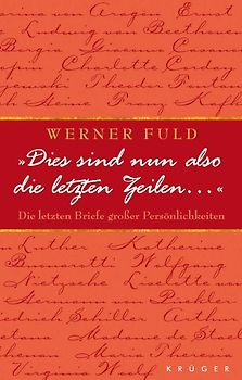 Dies sind nun also die letzten Zeilen ...