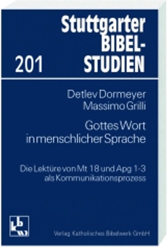 Gottes Wort in menschlicher Sprache