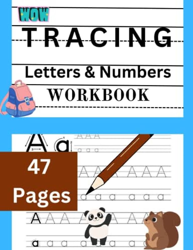TRACING LETTERS AND NUMBERS WORKBOOK
