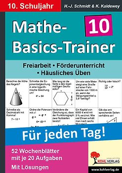 Mathe-Basics-Trainer / Klasse 10