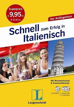 Langenscheidt Schnell zum Erfolg in Italienisch - Buch, 2 Audio-CDs, CD-ROM