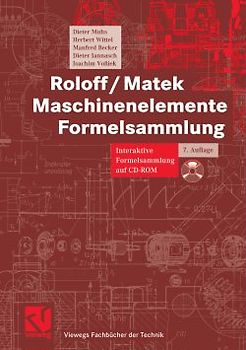 Roloff/Matek Maschinenelemente Formelsammlung