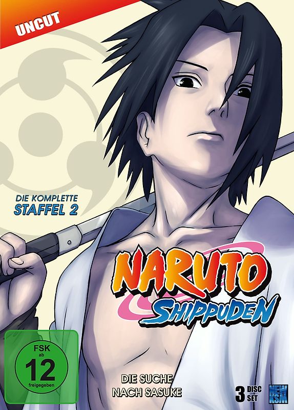 Naruto Shippuden - Die komplette Staffel 2 [Uncut, 3 DVDs] DVD
