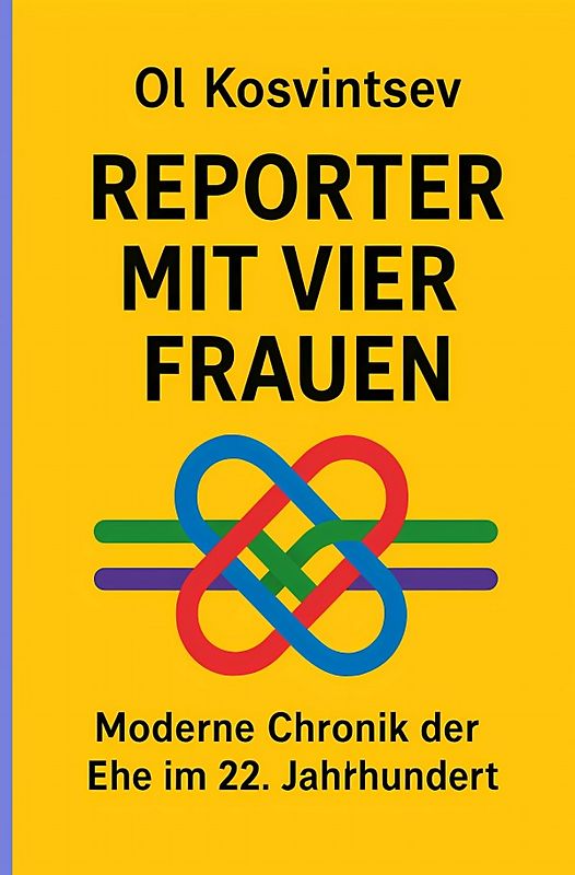 Reporter mit vier Frauen