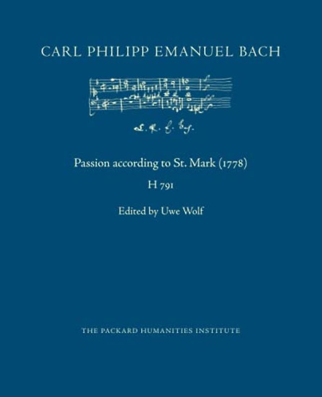 Passion according to St. Mark (1778)