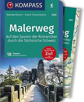 KOMPASS Wanderführer Malerweg - Auf den Spuren der Romantiker durch die Sächsische Schweiz